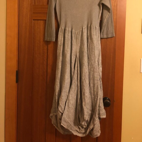 INIZIO Magic linen/cotton dress - Picture 3 of 6